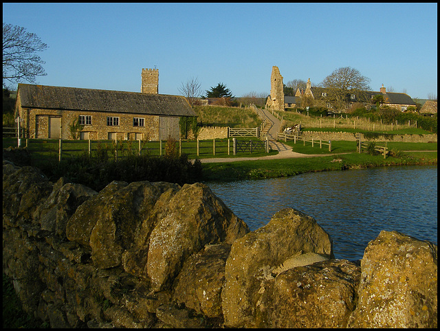 Abbotsbury mill pond