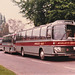 Morley's Grey coaches at RAF Mildenhall - 29 May 1983 (833-11)