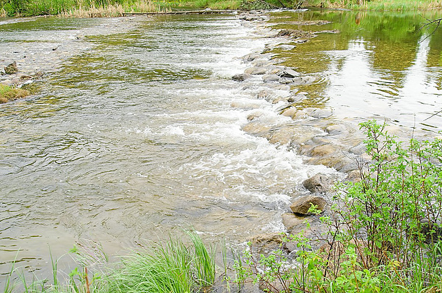 Waskesiu River riffles 2