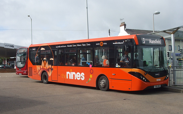 DSCF4693 Trent Barton (trentbarton) 258 (YX66 WMG) in Sutton-in-Ashfield -12 Sep 2018 DSCF4693 Trent Barton (trentbarton) 258 (YX66 WMG) in Sutton-in-Ashfield -12 Sep 2018