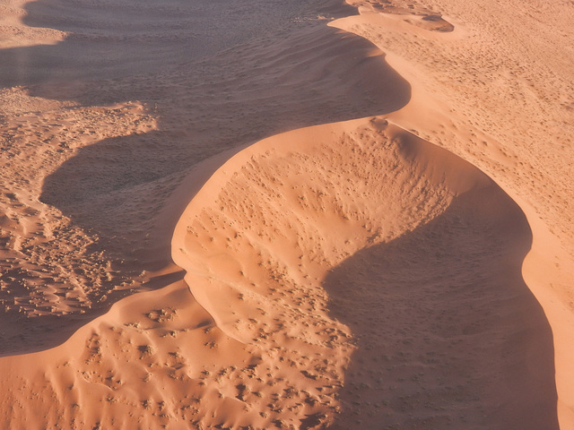 sand and shadows