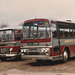 Morley's Grey 820 NEA and WCF 539K at West Row - Jan 1983 (831-19)
