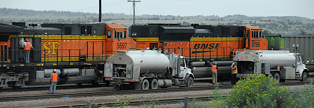 Fueling the Big Locomotives