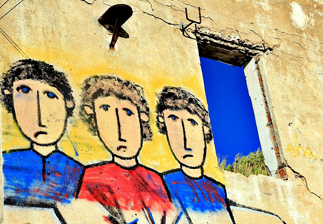 les trois gardiens du ponto final