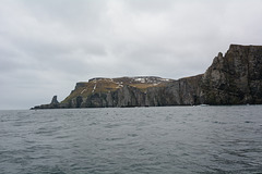 Rocky Coast of Bjørnøya Island