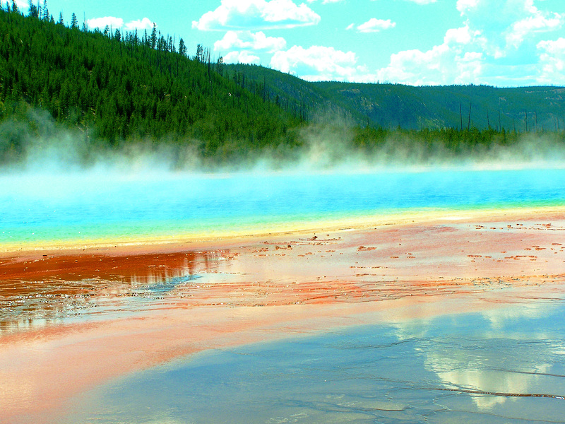 Grand Prismatic Hot Spring - Yellowstone National Park