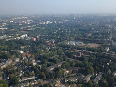 Landeanflug auf Hamburg