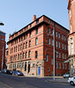 Rear of Watson Fothergill Designed Lace Warehouse On The Corner of Barker Gate and Stoney Street, Lace Market,  Nottingham