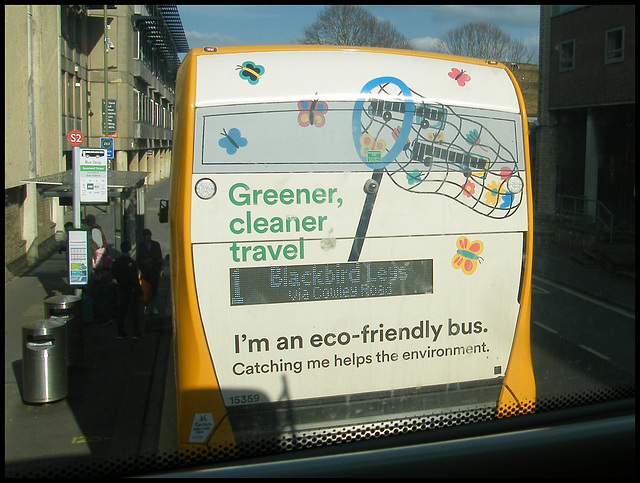 eco-friendly bus