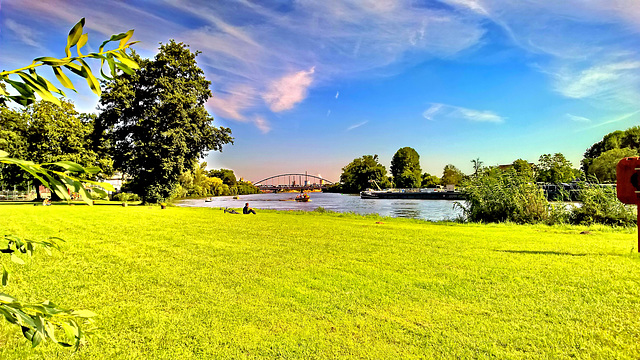 Hanau, Main, HDR, 2016