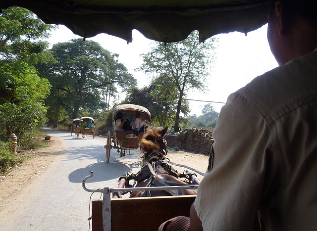 touring by horse and cart