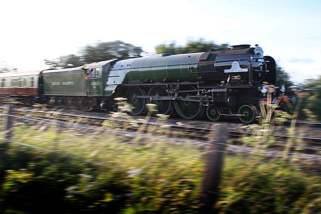 Tornado at speed