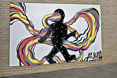 "Activate Chi" Mural – North Michigan Avenue and Wacker Drive, Chicago, Illinois, United States