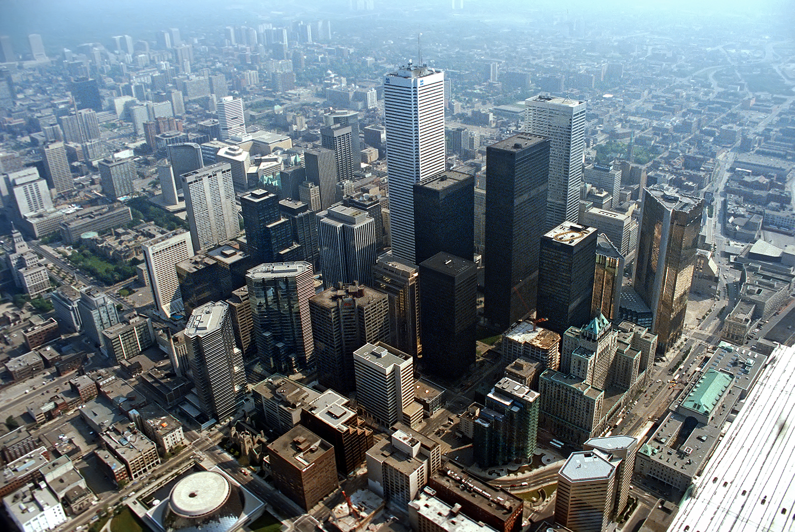 Old Toronto - skyscrapers - 1986