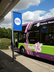 Ipswich Buses 96 (YJ12 GWN) at Copdock - 8 Jul 2022 (P1120454)