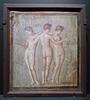 Three Graces Fresco from Pompeii, ISAW May 2022