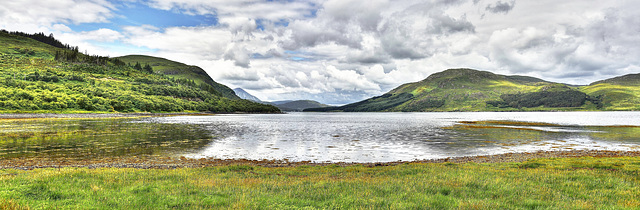 Towards Loch na Cairidh between Skye &  Scalpay Island