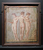 Three Graces Fresco from Pompeii, ISAW May 2022