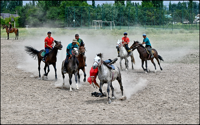 HFF at the buzkashi game