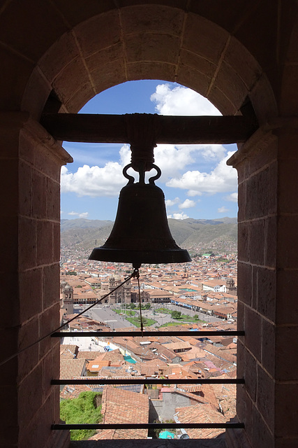 View From The Bell Tower Of San Cristobal Church