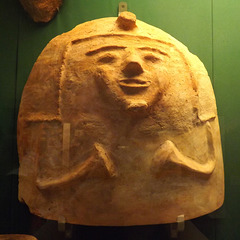 Phillistine Coffin Lid in the British Museum, May 2014
