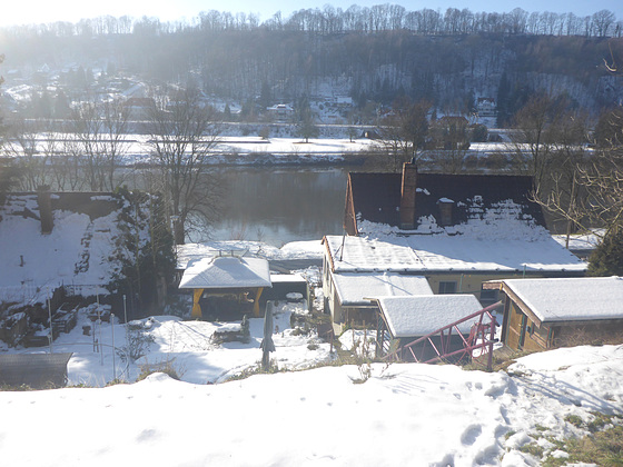 Im Elbtal bei Sonnenschein