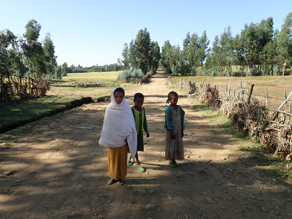 Children we met on the Boya Mikael to Waro Mikael trek