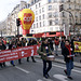 en grève, Paris February 2020