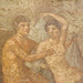 Detail of the Ares and Aphrodite Wall Painting in the Naples Archaeological Museum, July 2012