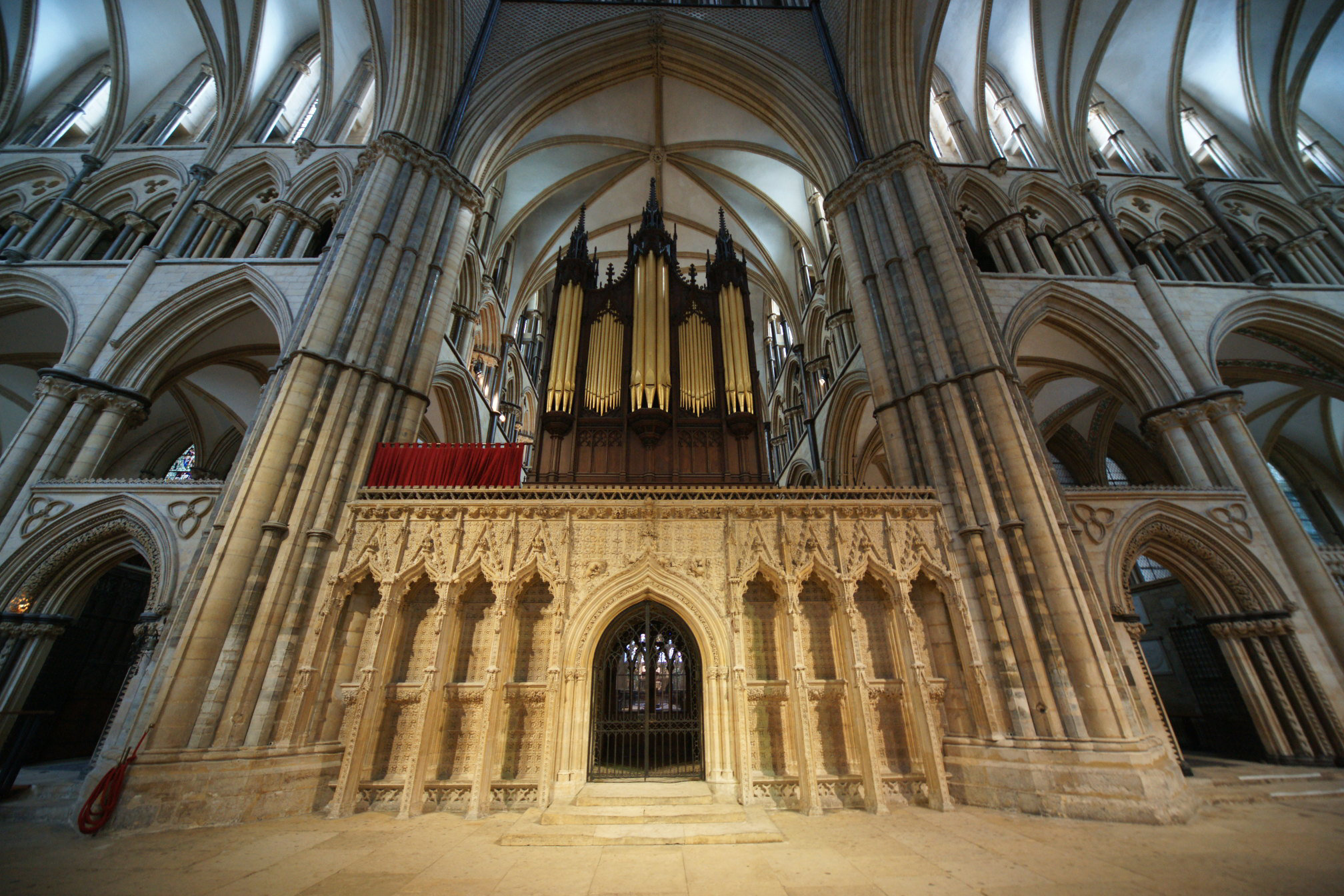 Lincoln Cathedral Interior