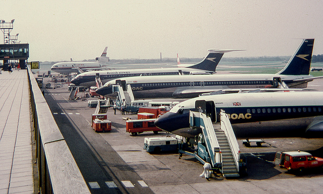 Manchester International BOAC BA Laker