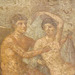 Detail of the Ares and Aphrodite Wall Painting in the Naples Archaeological Museum, July 2012