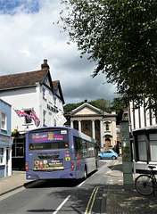 First Eastern Counties 66987 (KX05 MHV) in Ipswich - 21 Jun 2019 (P1020786)