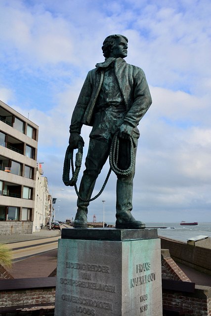 Vlissingen 2017 – Statue of Frans Naerebout