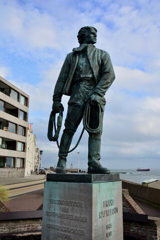 Vlissingen 2017 – Statue of Frans Naerebout