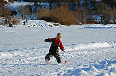 Norwegians are born with skis on their feet