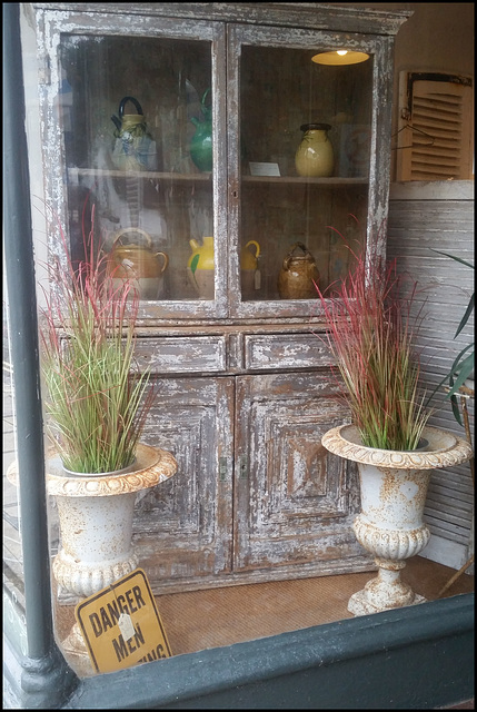 distressed dresser