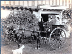 Manston Hall, Whepstead, Suffolk c1900