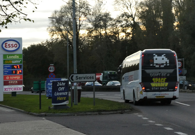 Ambassador Travel 200 (BK15 AJU) at Barton Mills - 8 Nov 2021 (P1090849)