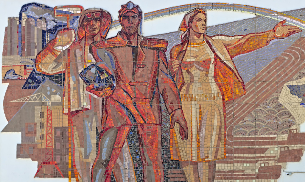 Soviet Workers Mosaic