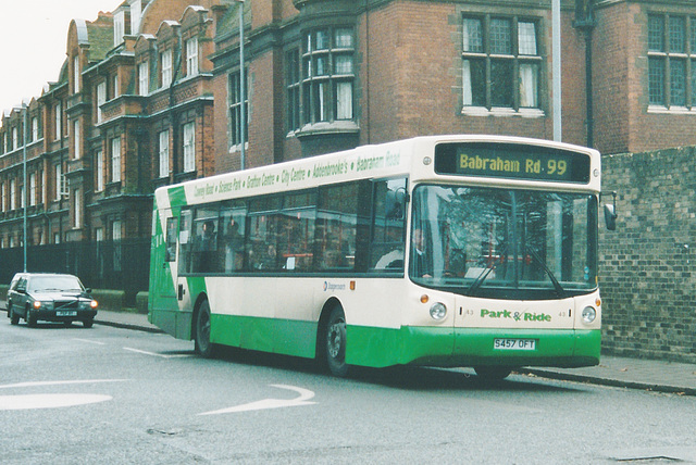 Stagecoach Cambus 43 (S457 OFT) in Cambridge – 18 Jan 2003 503-33