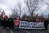 en grève, Paris February 2020