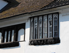 Detail of window, Coopers Building, St Mary' Street, Bungay, Suffolk