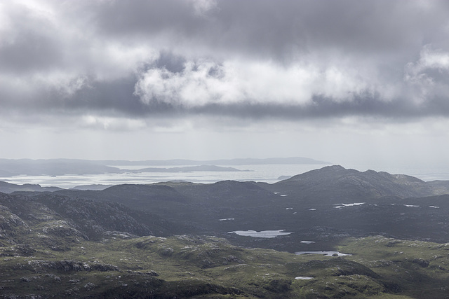 Ben Stack: view west to Eddrachillis Bay (2)