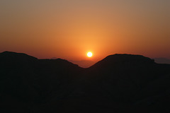 Sunrise In The Desert