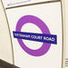 Tottenham Court Road  Station Elizabeth Line roundel 25 2 2023