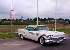 Veteran Classic Dalsland. 8.Aug.2015. 1958 Oldsmobile Super 88.