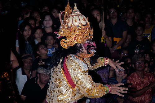 Rakshasas dancing