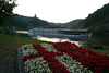 Cruise Ship On The Mosel At Dusk