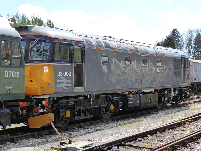 33002 'Sea King' at Buckfastleigh - 27 May 2021